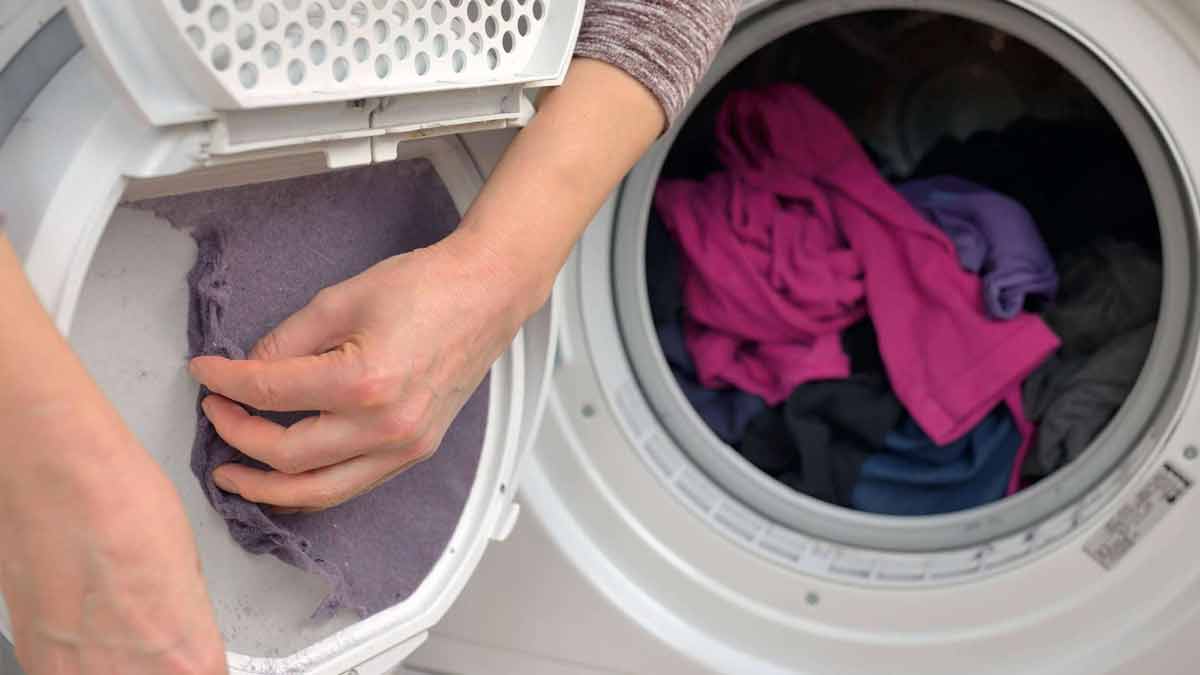 Fussel aus dem Trockner