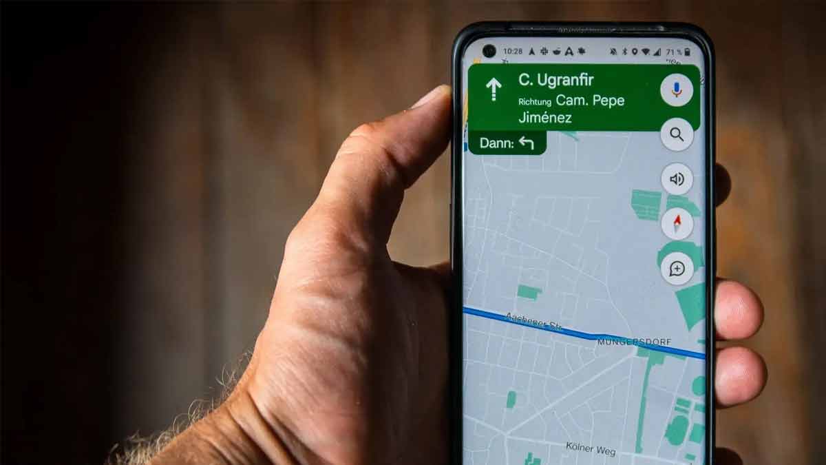 Google Maps Blitzerwarnung