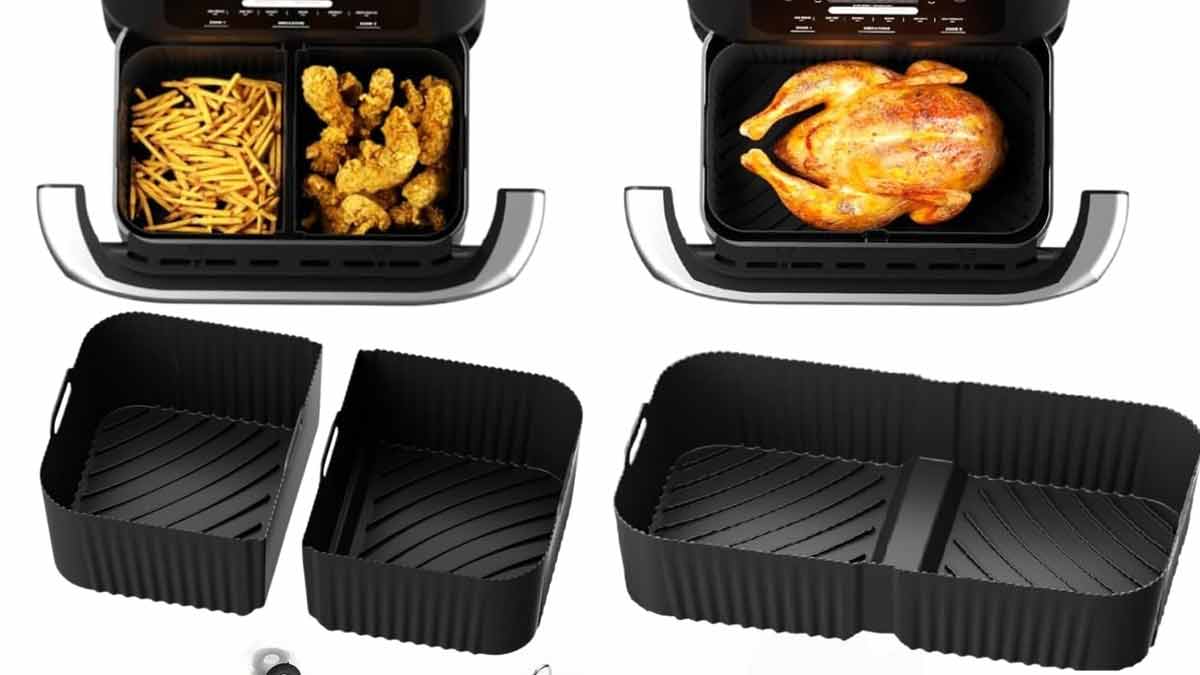 Unter 11 Euro Amazon verkauft das vielleicht genialste Zubehör für die Heißluftfritteuse