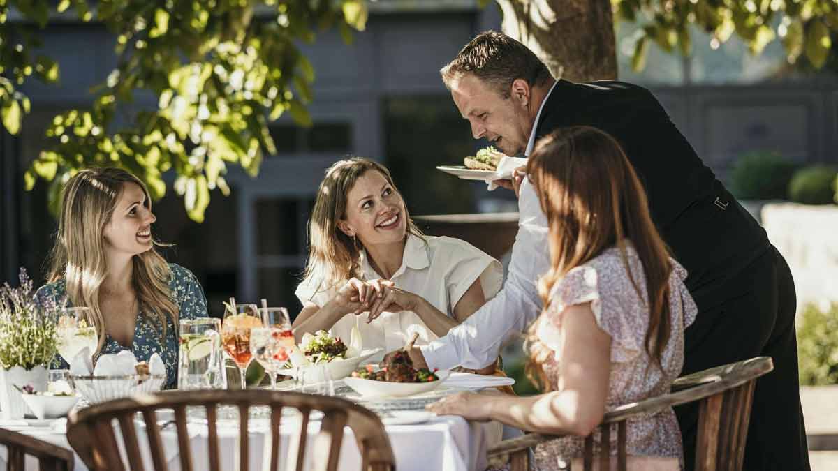 Verhalten im Restaurant